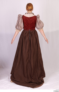  Photos Woman in Historical Dress 99 18th century a poses historical clothing whole body 0005.jpg